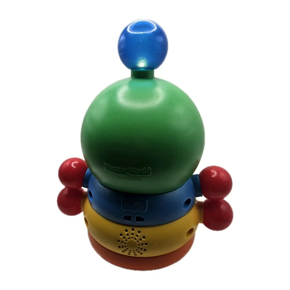 Fisher Price Happy World Dance‎ Rainbow Worm Friends Caterpillar Lights Sound